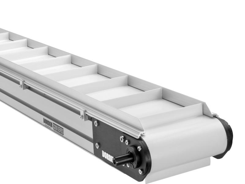 Heavy duty belt conveyor systems in steel & aluminium