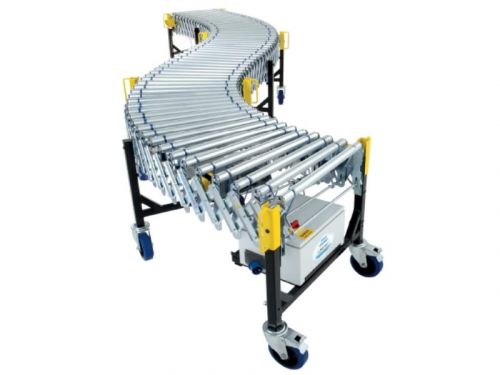 Powered Flexible Expanding Roller Conveyors