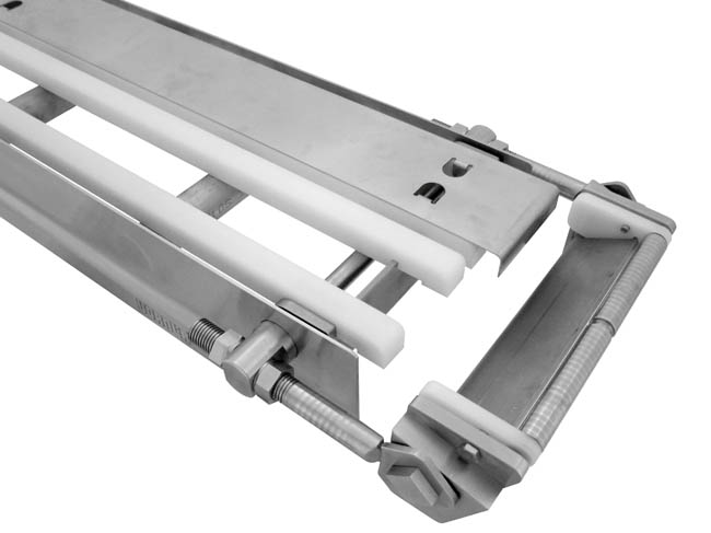 Bed plate of stainless steel conveyor
