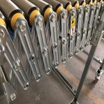 FLEXIBLE, EXPANDING ROLLER CONVEYORS ON A 1 WEEK LEAD TIME!